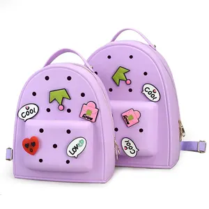 Waterproof Mini Backpack Purses Child Silicone Jelly Eva School Bags Girls Rubber Kids Backpack for hiking