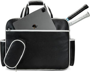 Muestra Gratuita, Bolsa de Tenis Personalizada al por Mayor, Mochila para Raqueta de Tenis con Compartimento para Zapatos - Product Image 4