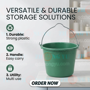 ZY1004-16 Seau en plastique de 16 litres pour la construction, seau noir pour le ciment - <span class=keywords><strong>10</strong></span> <span class=keywords><strong>L</strong></span> 12 <span class=keywords><strong>L</strong></span> 14 <span class=keywords><strong>L</strong></span> 16 <span class=keywords><strong>L</strong></span> - Product Image 4