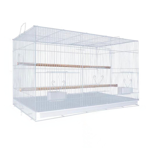 Agence de <span class=keywords><strong>recrutement</strong></span> en gros usine cage à oiseaux à vendre grand perroquet blanc cage en fil métallique cage à oiseaux de caille - Product Image 1