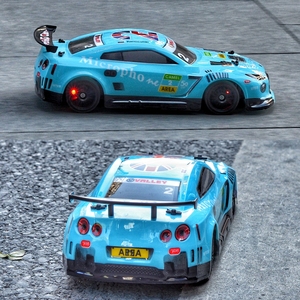 Coche de Carreras <span class=keywords><strong>Volantex</strong></span> 1/14, 4WD, <span class=keywords><strong>RC</strong></span>, Alta Velocidad, 2.4Ghz, Eléctrico, con Control Remoto, Juguetes con Cargador, Gran Venta - Product Image 5