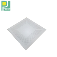En relief En Aluminium Faux Étain Baisse Plate Carreaux de Plafond