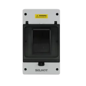 Hot sale SHXC circuit breaker 2 poles waterproof enclosure of IP65 plastic distribution box