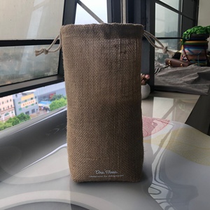 ถุงผ้าฝ้ายสีขาวแบบมีเชือกผูก ทรงสี่เหลี่ยมพิเศษสำหรับสปา - Product Image 4