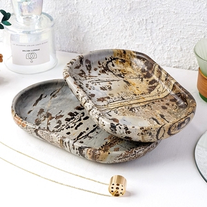Pierres naturelles rares, peinture traditionnelle chinoise, plateaux à thé, cristal, <span class=keywords><strong>herbe</strong></span> et fleurs, assiettes de rangement pour le salon. - Product Image 3