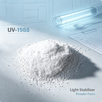 Absorbeur UV ZHUOTAI UV-1988 (PR25) Poudre pure à 99% CAS 7443-25-6 Stabilisateur de lumière pour plastique PC et revêtements C13H14O5