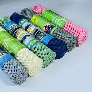 แผ่นรองลิ้นชักในครัวแผ่นรองกันลื่นที่ยึดเกาะกันลื่นทนทานแผ่นทำความสะอาดสำหรับลิ้นชักชั้นวางของในครัว - Product Image 2