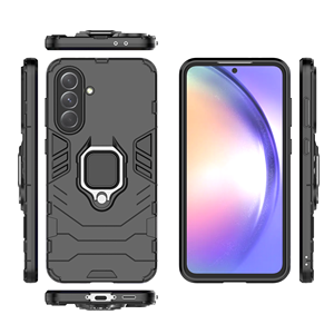 Funda Rígida tipo Armadura a Prueba de Golpes con Soporte de Anillo para <span class=keywords><strong>Samsung</strong></span> A56 <span class=keywords><strong>A26</strong></span> A36 A16 A06 A15 A05 A05S A55 A54 A25 A24 A14 A04 para <span class=keywords><strong>Samsung</strong></span> A53 A52 - Product Image 5