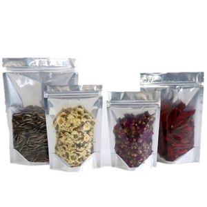 Custom logo Good Price Aluminum Foil Plastic <b>Zip</b> <b>Lock</b> Packaging <b>Bag</b> 17x23cm Promotional Pack - Product Image 1