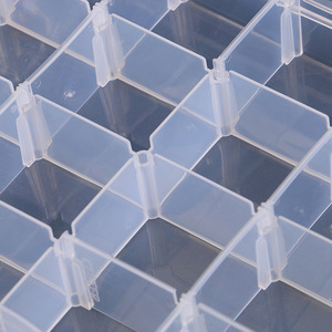 Fábrica BSCI, Venta al por Mayor, OEM, ODM, Caja de Almacenamiento de Señuelos de Pesca de Plástico Rígido Transparente de Alta Calidad con 18 Compartimentos, para Ríos y Arroyos - Product Image 5