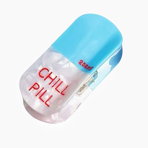 Lustige Haarklammer in Pillenform aus Acetat, Niedliche Rutschfeste Haarklammer für Frauen und Mädchen, <span class=keywords><strong>Kawaii</strong></span> Herz-, Gehirn- und Augen-Clips - Product Image 1