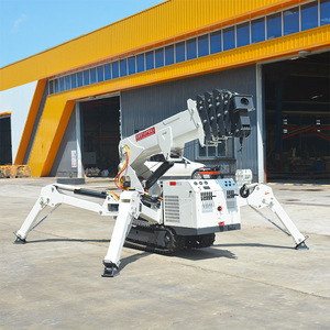 Mini-grue araignée sur chenilles Changsheng, capacité 1-16T, hauteur de travail autonome 9m, mobile hydraulique pour opérations en espace étroit et quai - Product Image 3