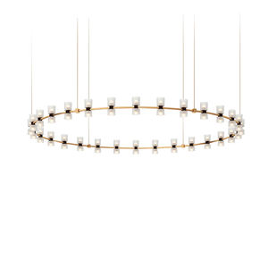 Lustre suspendu LED rond en acier inoxydable de luxe <span class=keywords><strong>pour</strong></span> restaurant, <span class=keywords><strong>suspension</strong></span> moderne - Product Image 6