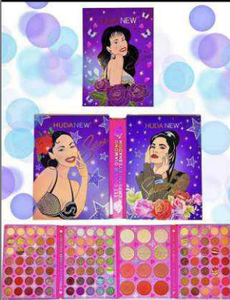 Palette Ombretti KG <span class=keywords><strong>Shakira</strong></span> 117 Colori, Quattro Tonalità, Perlato Opaco, Illuminante, Blush, Glitter, Stile Ultramo - Product Image 5