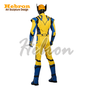<span class=keywords><strong>Wolverine</strong></span> Personalizzato per Uomo e Donna # Costume Completo per Adulti di Halloween Ispirato a Film TV, Set di Abiti Eleganti per Eventi e Spettacoli - Product Image 5