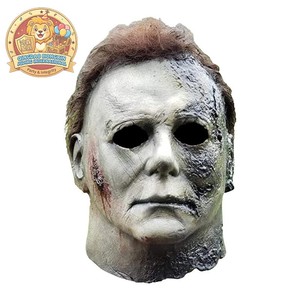 <span class=keywords><strong>Masque</strong></span> de Michael Myers avec cicatrice pour Halloween 2026, costume de cosplay d'horreur, résistant à l'eau, écologique - Product Image 6
