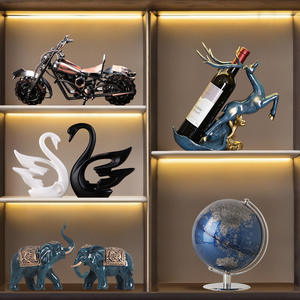 Nouvelles figurines d'<span class=keywords><strong>animaux</strong></span> en céramique Art Déco au design moderne 2026, sculpture décorative pour la maison - Product Image 4