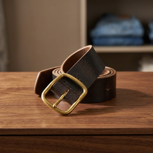 Hebilla Cuadrada de Acero con Cuero Genuino de Vaca, Diseño 3D, Resistente, Ligera, Impermeable, Ecológica, Premium - Product Image 1