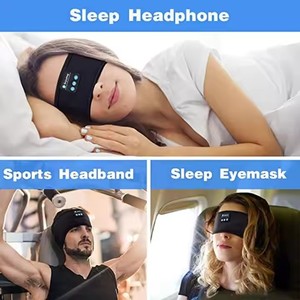 Nuove Tendenze 2025: Cuffie Wireless BT 2 in 1 a Fascia per <span class=keywords><strong>Capelli</strong></span> per Dormire, Sport all'Aperto e Musica - Auricolari Wireless - Product Image 6