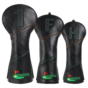 Divertido Regalo, Accesorios de Golf, Funda de Cuero PU para Palos de Golf, Bordado, Funda Protectora para Palos de Golf al por Mayor - Product Image 1