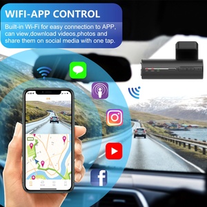 迷你4k仪表盘摄像头前后双镜头4k仪表盘摄像头汽车4K + 2k仪表盘摄像头全球定位系统无线汽车DVR高清4k仪表盘摄像头 - Product Image 4