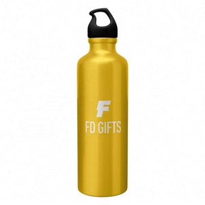 Botella de Agua Deportiva de Aluminio de 750 ml con Logotipo Personalizado y Mosquetón - Product Image 2