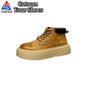 Zapatillas Deportivas de Moda para <span class=keywords><strong>Hombre</strong></span>, Otoño Invierno 2025, Nuevas, con Cordones, de Caña Alta, Forradas de Felpa, para Deportes, con Soporte para <span class=keywords><strong>Botas</strong></span>, Logotipo Personalizado - Product Image 1