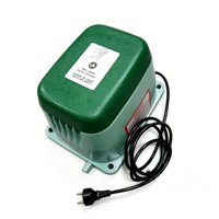 HIBLOW HP-100 95W Bomba de Aire Silenciosa 100L/min Compresor Lineal Impermeable IP44 para Acuicultura y Fosas Sépticas
