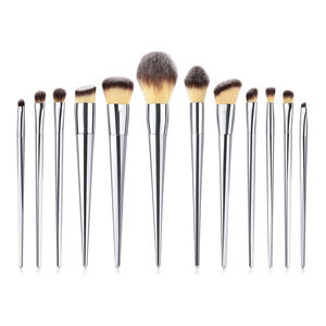Tendance : Lot de 7/12 pinceaux cosmétiques or rose pour fond de teint, poudre, yeux et visage – <span class=keywords><strong>Maquillage</strong></span> Beauté - Product Image 6