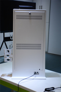 21.5 inch kỹ thuật số biển Internet đứng lên màn hình cảm ứng tương tác tự đặt hàng kiosk với máy in nhãn - Product Image 3