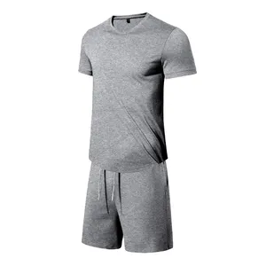 DCY Custom Men'S Shirt And Shorts Set Custom Short Sets For Men Custom Logo Causal Custom 2 2 Piece Short Set Men Unisex