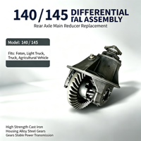 Ensemble différentiel d'essieu arrière 140 145 adapté aux camions légers Foton, camions de fret, véhicules agricoles, pièces de rechange