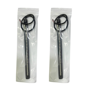 Flexible <span class=keywords><strong>LED</strong></span> <span class=keywords><strong>moto</strong></span> barre de lumière <span class=keywords><strong>bande</strong></span> queue clignotant queue arrière frein Stop ampoule lampe frein lumière 2835 3014 48 SMD double couleur - Product Image 6