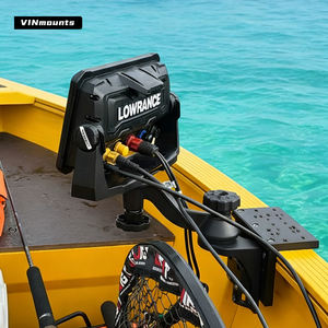 VINmounts soporte L aluminio marino tipo B, montaje para barcos sin perforaciones, compatible base bola D - Product Image 6