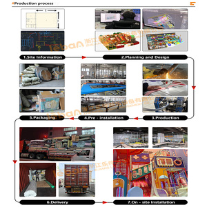 Trường mầm non trong Nhà Gia Đình nghịch ngợm lâu đài có bóng trượt nhỏ hồ bơi Macaron theo chủ đề giải trí trẻ em trong nhà sân chơi - Product Image 6