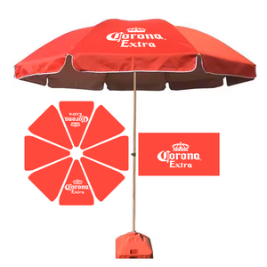Poteau en bois élévateur manuel 4 6 8 nervures <span class=keywords><strong>Parasol</strong></span> d'extérieur durable portable 100% étanche anti-UV à usage intensif - Product Image 6