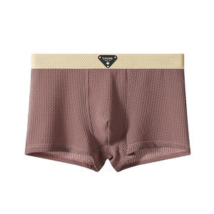 Sous-vêtements pour hommes à taille mi-haute, tendance, vente chaude, sport adulte, boxer respirant - Product Image 6