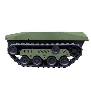 Small Hydraulic Lifting Robot Chassis Undercarriage/Rubber <strong>Tracked</strong> Wheelchair Crawler Lifting Platform Electric <strong>Walking</strong> - Product Image 2