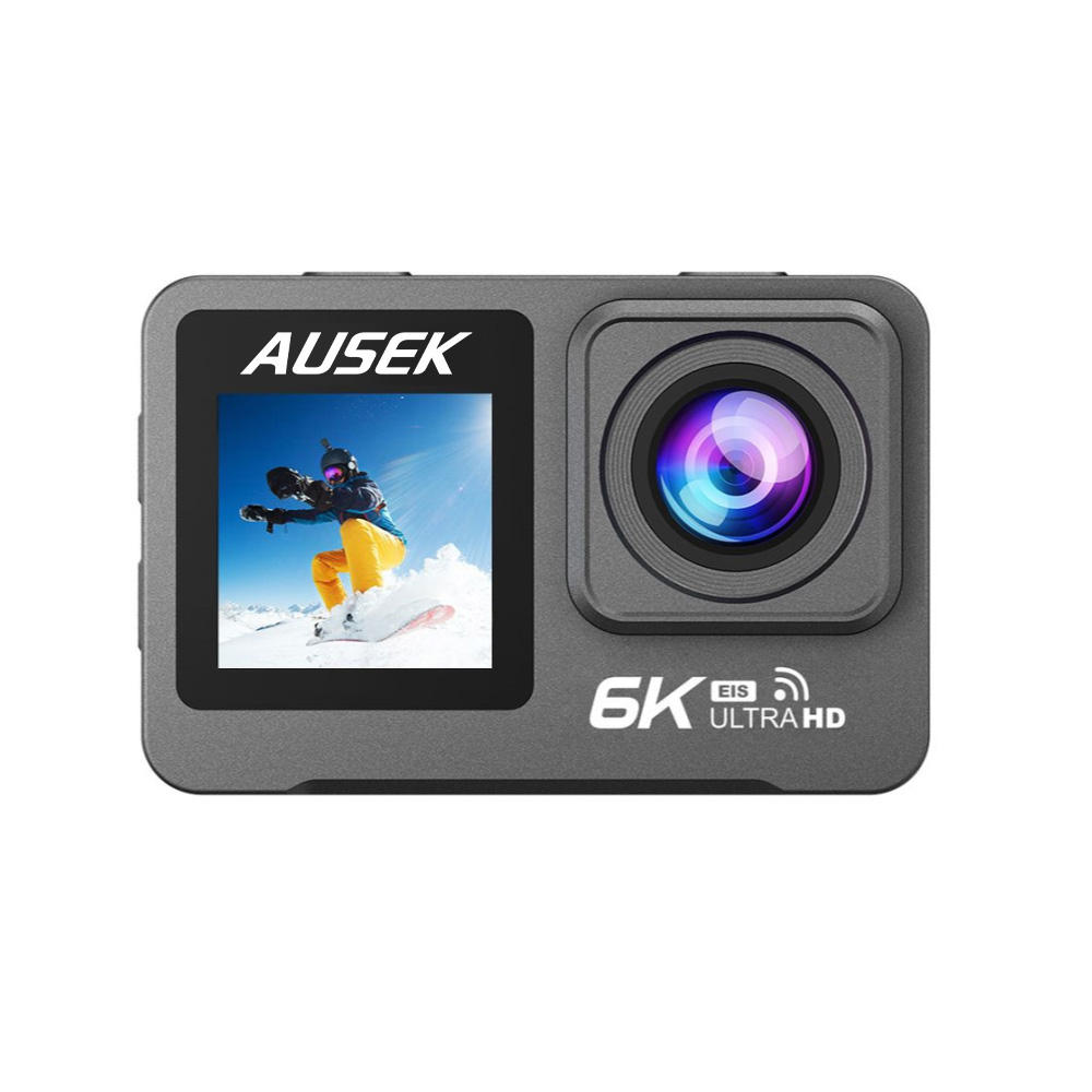 6k Camcorder 4K Ultra Hd Action Camera 360 Degree View