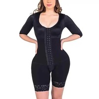 Faja colombiana de compresión para liposucción, realzador de cadera, levantador de glúteos postquirúrgico, faja colombiana moldeadora de cuerpo completo para mujer
