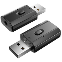 Trendy Nieuwe Aanwinsten 2-in-1 USB Adapters Laptop Smart TV Speaker Draadloze Ontvanger Zender BT 3.5mm Audio Aux Auto Adapter