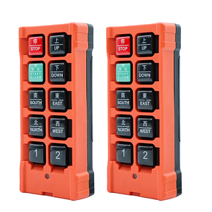 Control remoto de grúa inalámbrico industrial de velocidad única con 8 Botones antiinferencia al por mayor - Product Image 2
