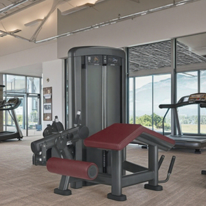 Aislamiento de isquiotibiales ajustable comercial de nivel de competencia y cuádriceps y pantorrilla Combo Pin Loaded Leg & Extension Machine - Product Image 2