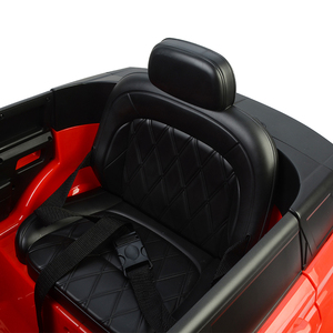 Voiture électrique 4 roues pour enfants de 2 à 4 ans, avec fonction poussée, design en plastique, sous licence - Product Image 6