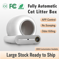 Litière Intelligente Auto-Nettoyante pour Chats, Contrôle des Odeurs, Air Frais, Usage Intérieur, Vente en Gros, Fabrication OEM