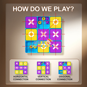 <span class=keywords><strong>Jeu</strong></span> <span class=keywords><strong>de</strong></span> Tic-Tac-Toe EPT |   <span class=keywords><strong>Jeu</strong></span> <span class=keywords><strong>de</strong></span> table pour l'éducation précoce des enfants |   Jouet éducatif pour l'entraînement à <span class=keywords><strong>la</strong></span> pensée logique - Product Image 4