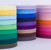 Bande de bordure personnalisée en usine, sangle élastique, 100% coton, chevrons, bande élastique, crochet