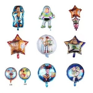 Ts nuevo diseño dibujos animados Toy Story personaje globos de papel de aluminio Buzz Light Year globos de papel de aluminio para Feliz cumpleaños - Product Image 1