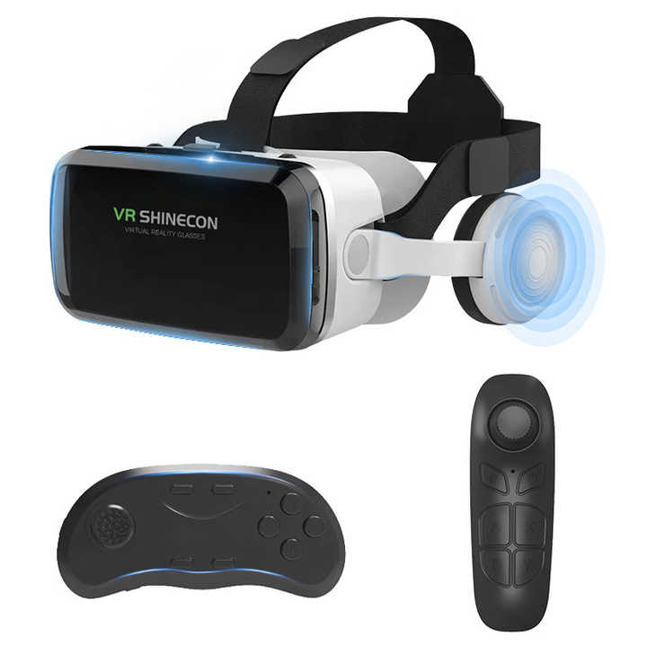 Smartphone Vr Immerse Virtual Reality Headset Wireless