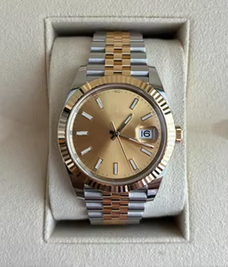 Reloj de Lujo con Caja de Gemas y Piedras Preciosas, Esfera de 40 mm con Indicador, Pantalla de Zafiro Blanco, Alarma, en Oferta - Product Image 2